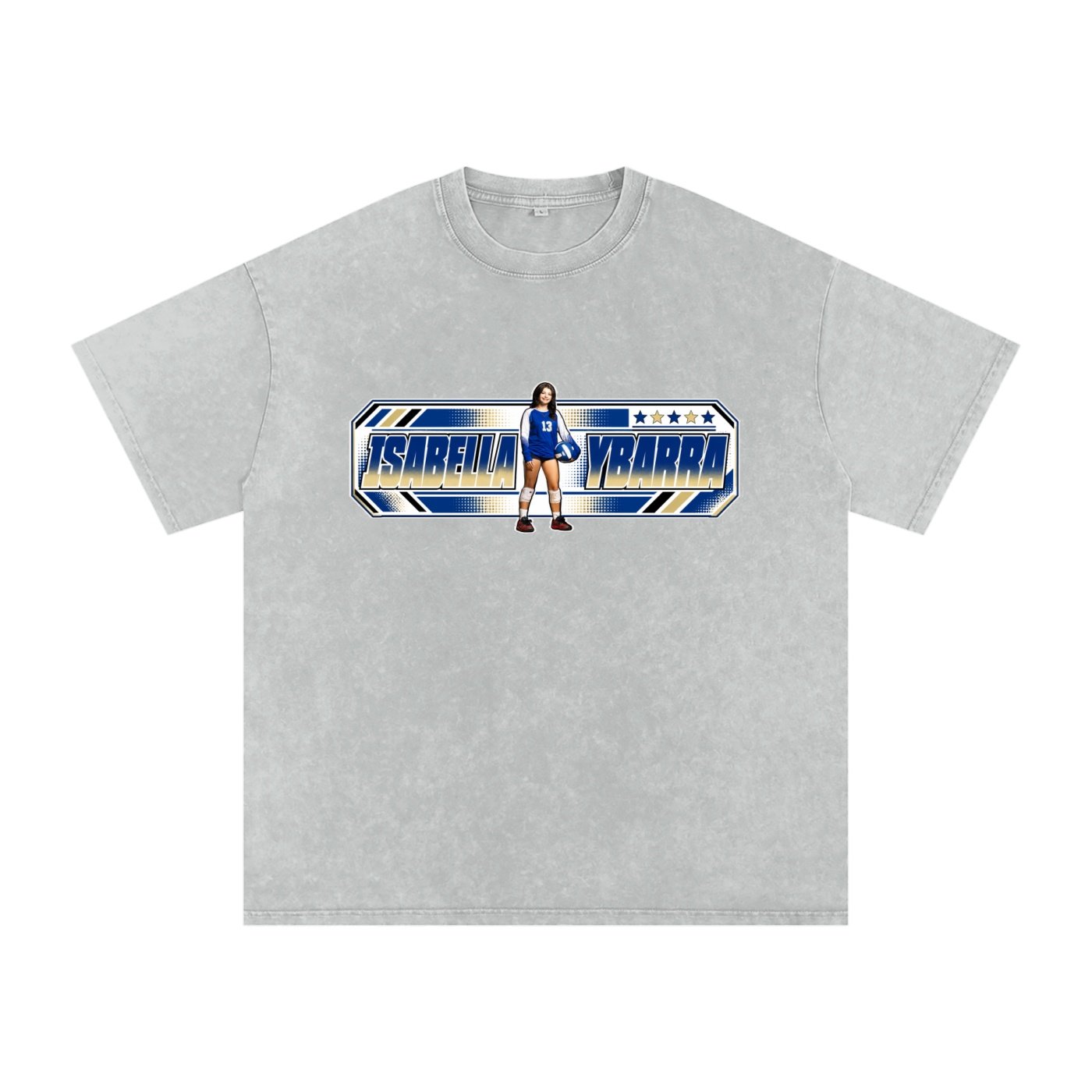 Isabella Ybarra Snow Washed Oversized TEE - Image 3