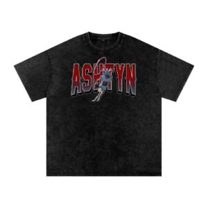 Ashtyn Owen Snow Washed Oversized TEE - Image 1