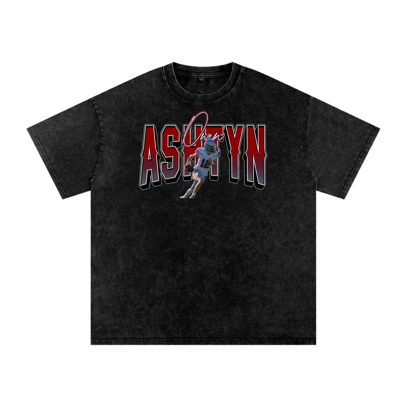 Ashtyn Owen Snow Washed Oversized TEE - Image 1