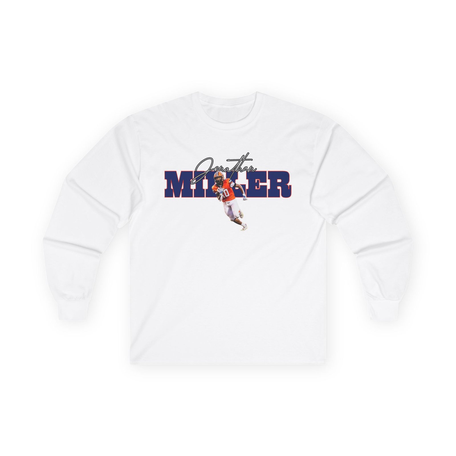 jonathan miller Unisex Cotton Long Sleeve Tee - Image 2