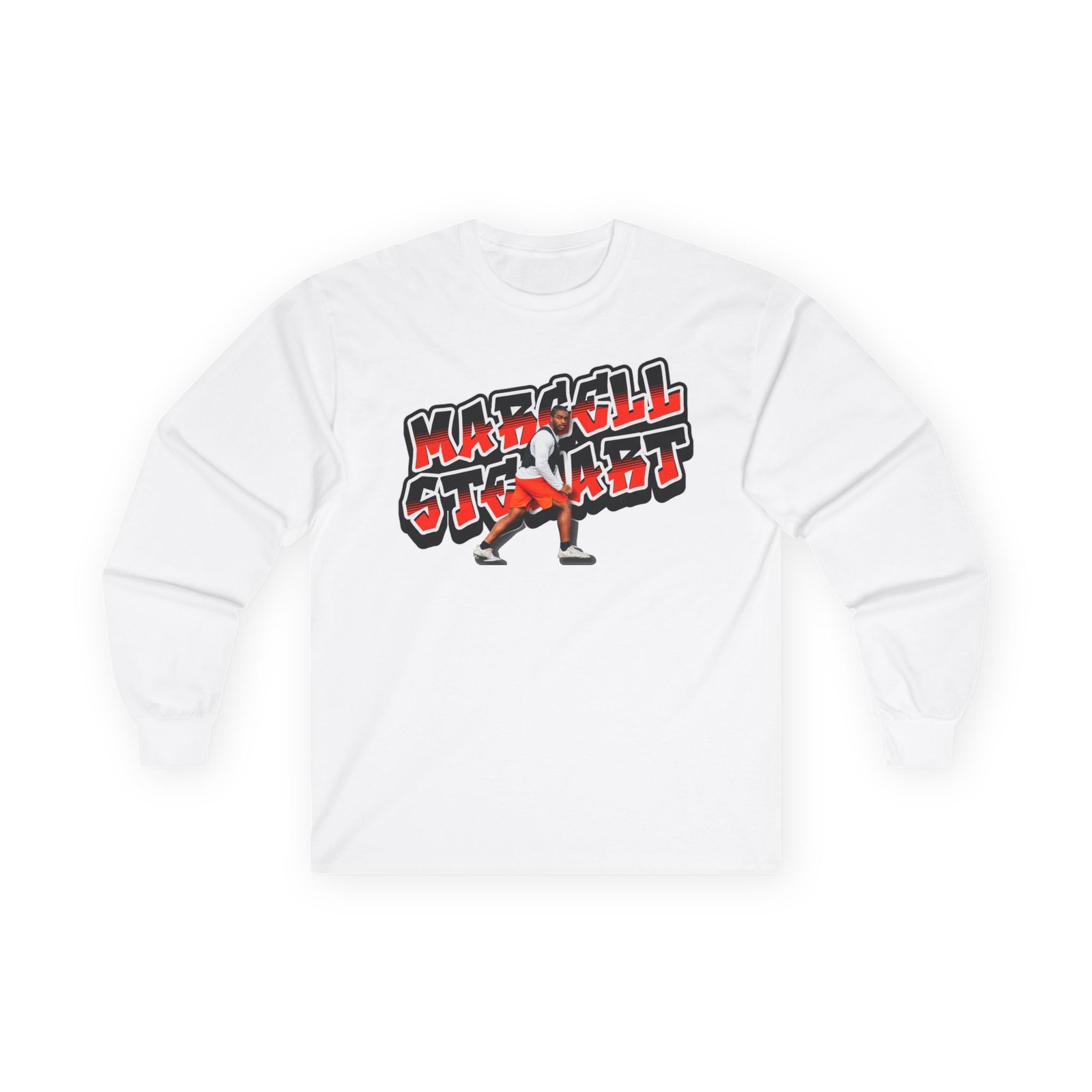 Marcell Stewart  Unisex Cotton Long Sleeve Tee - Image 2