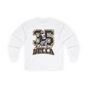 Jamon Della Unisex Cotton Long Sleeve Tee - Image 2