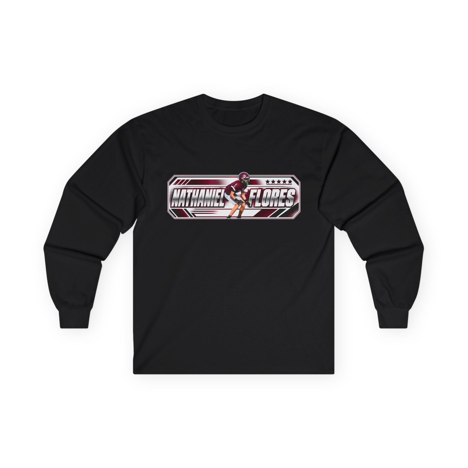 Nathaniel Flores Unisex Cotton Long Sleeve Tee - Image 1