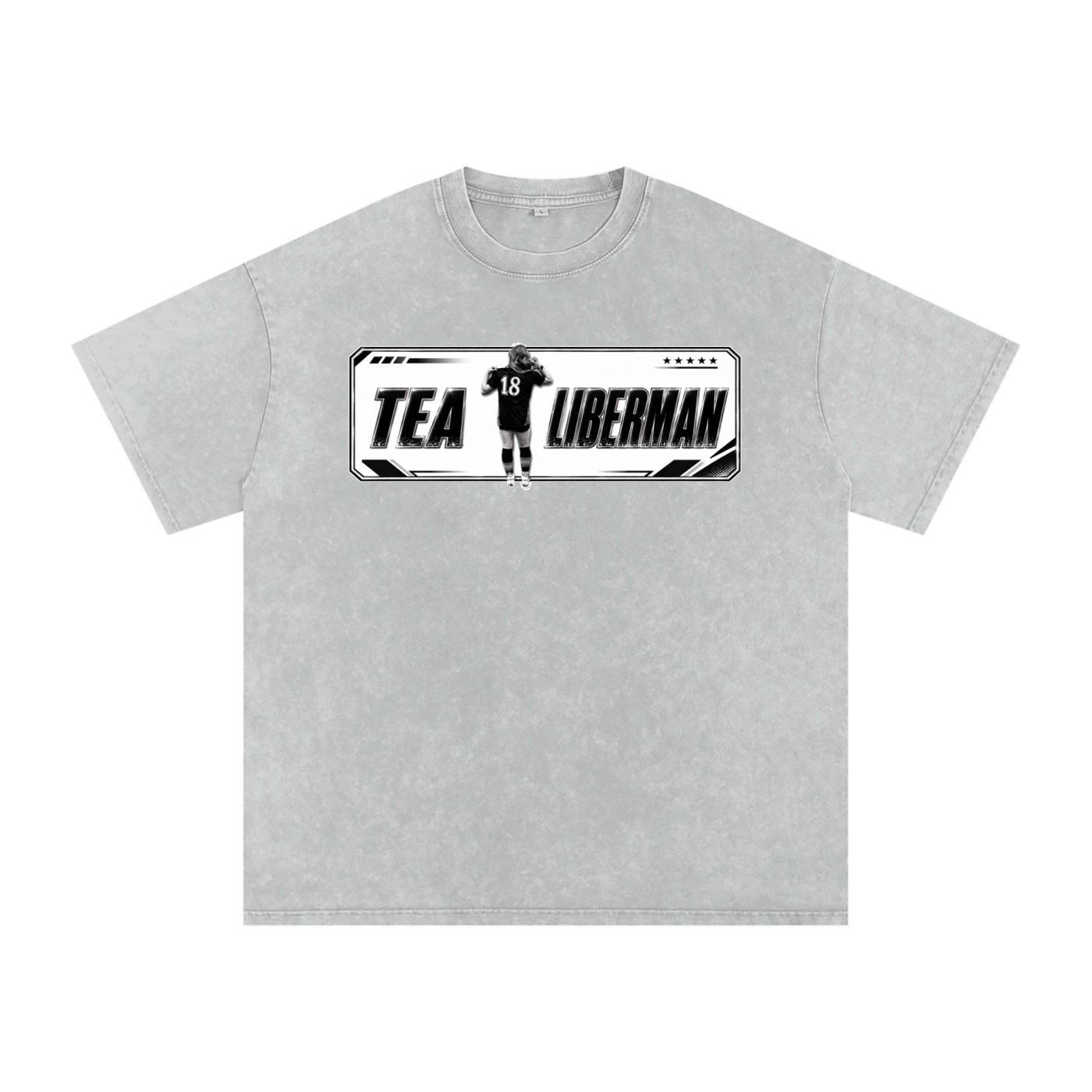 Tèa Liberman Snow Washed Oversized TEE - Image 3