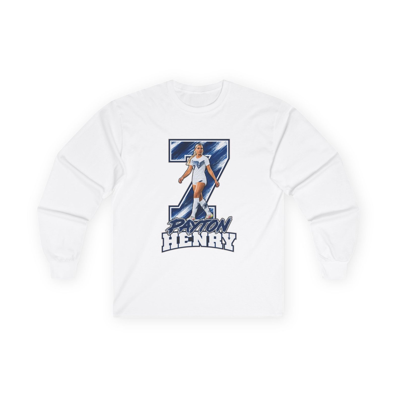 Payton Henry  Unisex Cotton Long Sleeve Tee - Image 2