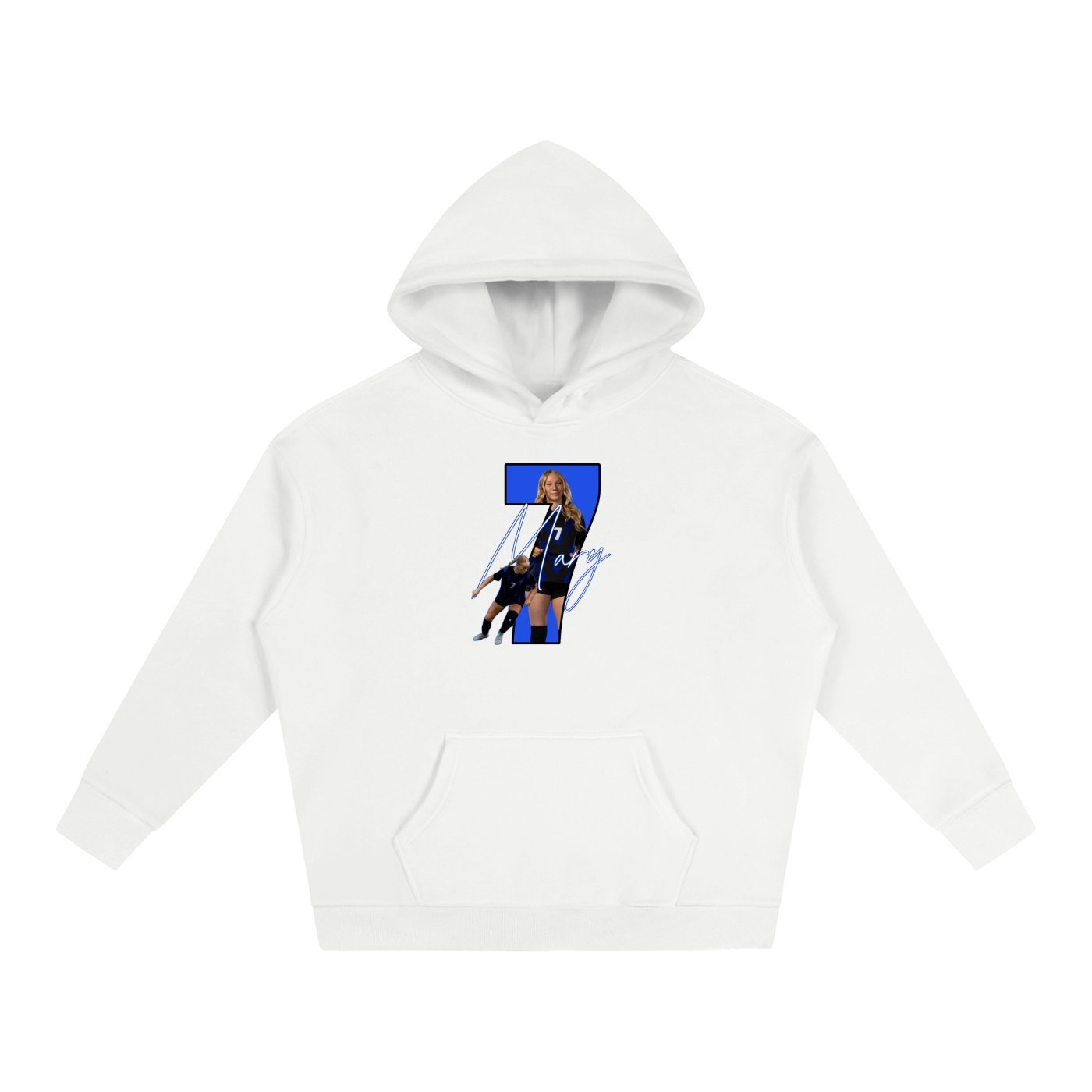 Mary Webb Oversize Fleeced Hoodie - Image 2
