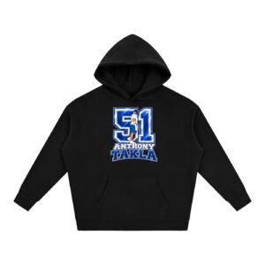 Anthony Takla Oversize Fleeced Hoodie - Image 1