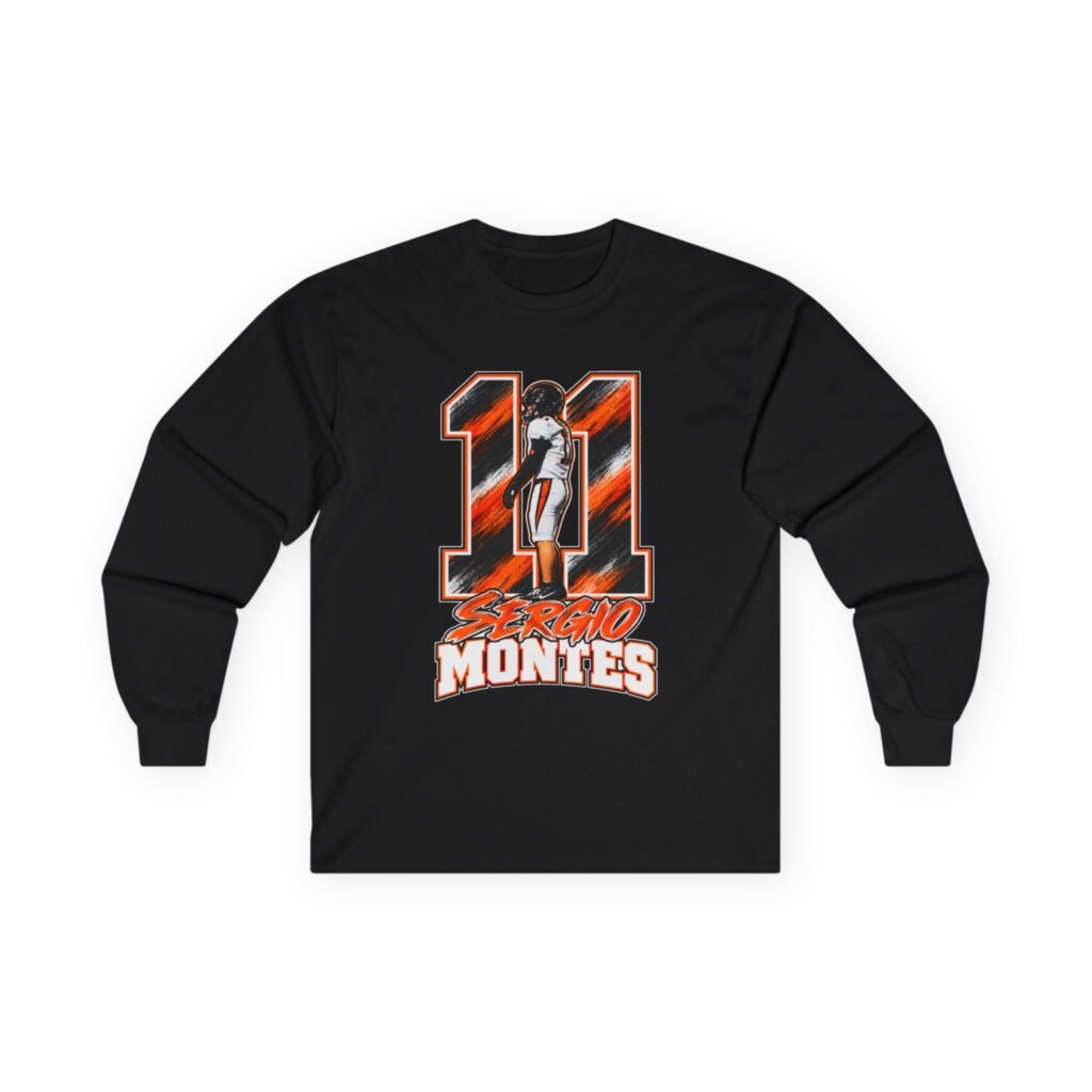 Sergio Montes  Unisex Cotton Long Sleeve Tee