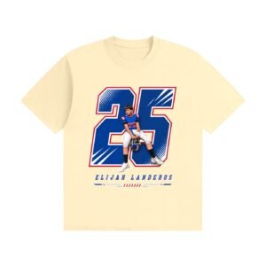 Elijah Landeros Unisex Cotton T-Shirt - Image 3