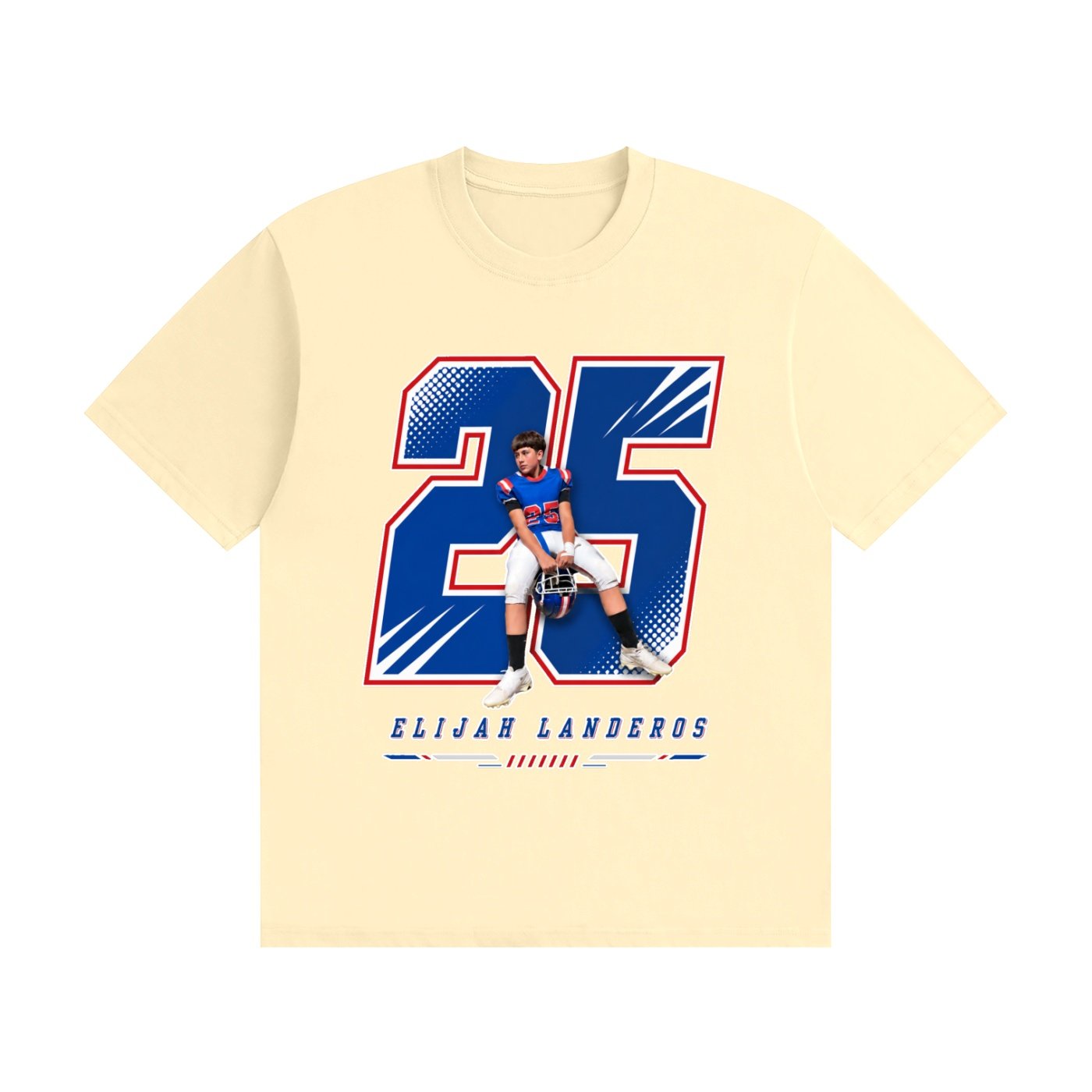 Elijah Landeros Unisex Cotton T-Shirt - Image 3