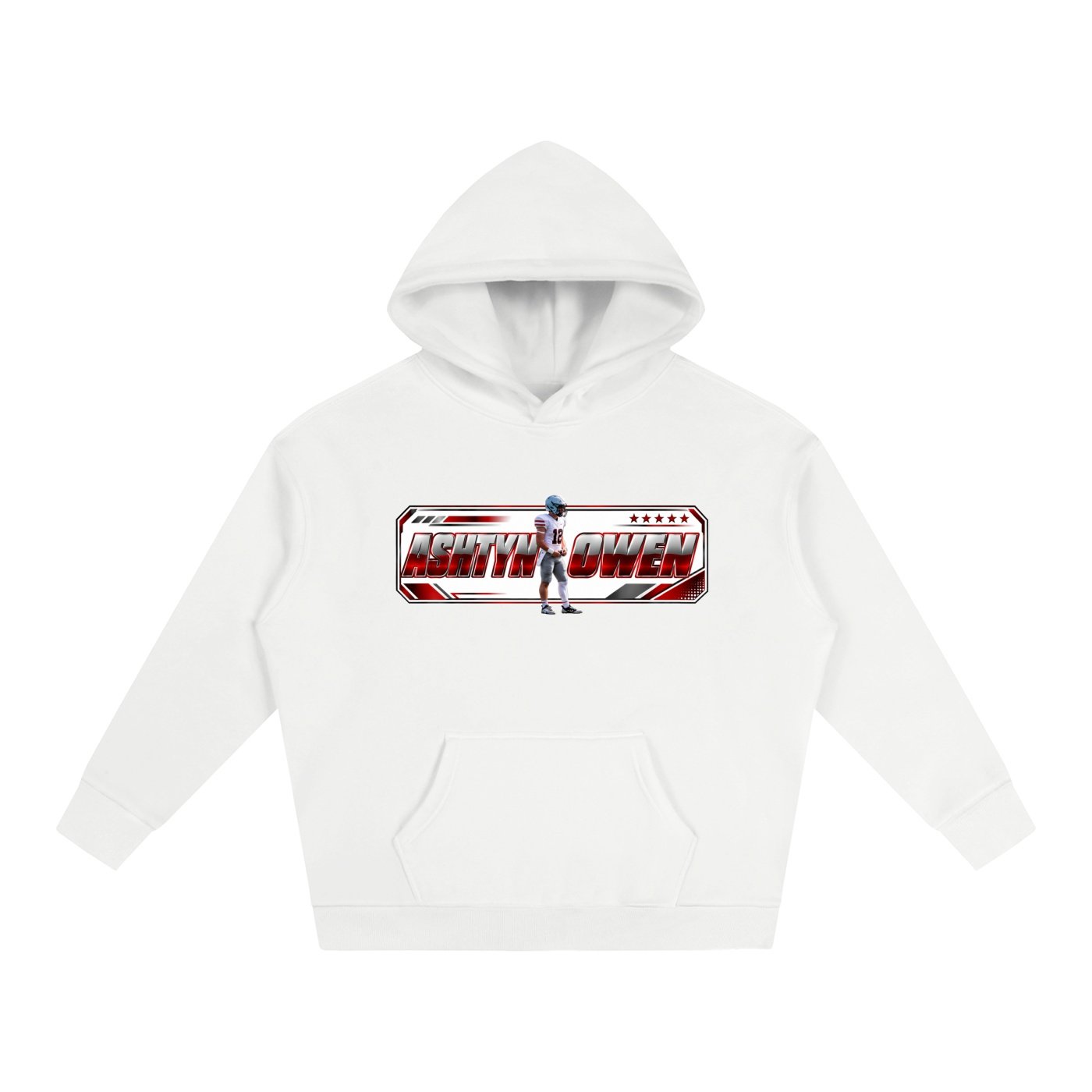 Ashtyn Owen Oversize Fleeced Hoodie - Image 2