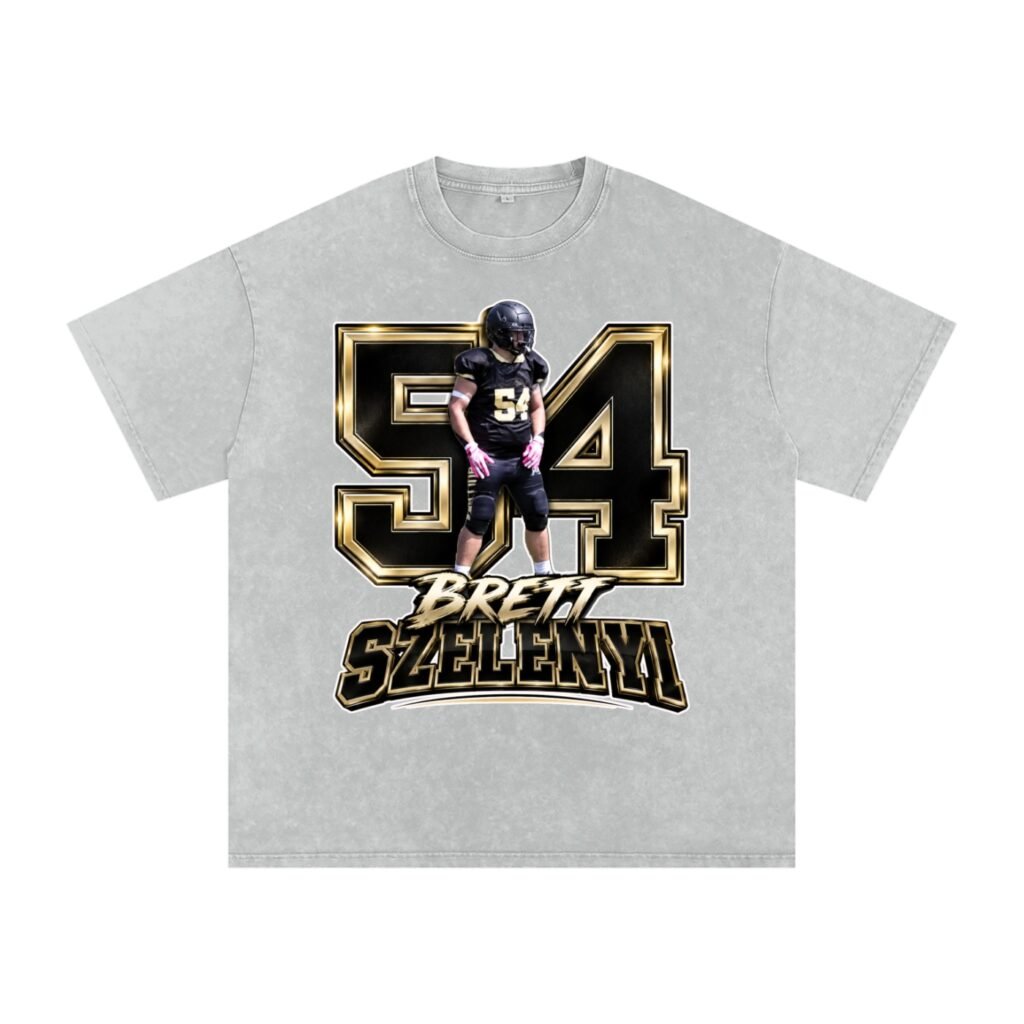 brett szelenyi Snow Washed Oversized TEE