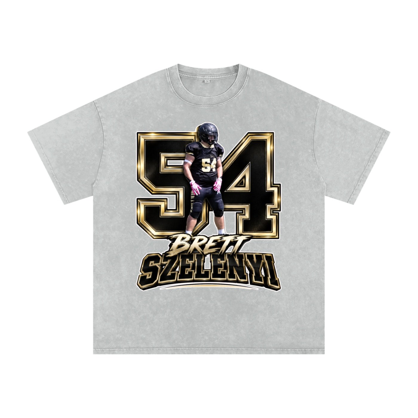 brett szelenyi Snow Washed Oversized TEE - Image 3