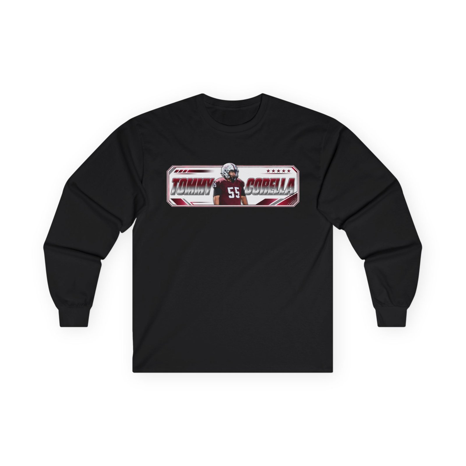 Tommy Corella Unisex Cotton Long Sleeve Tee - Image 1