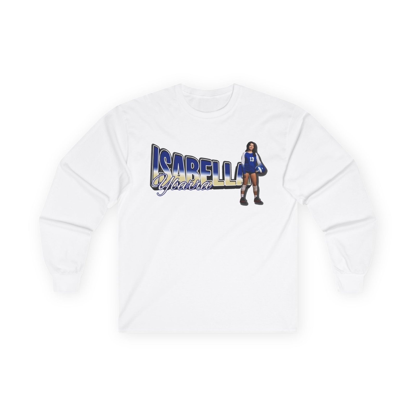 Isabella Ybarra Unisex Cotton Long Sleeve Tee - Image 2