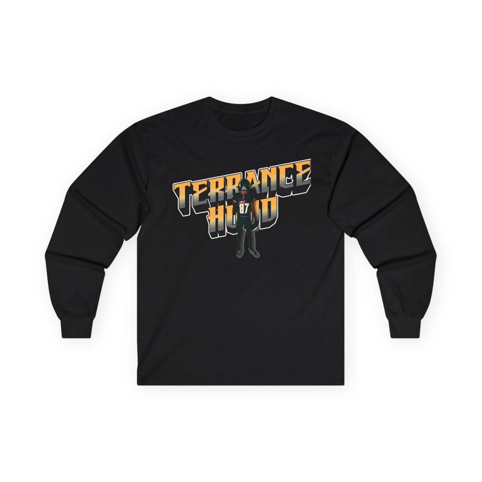 Terrance Hood   Unisex Cotton Long Sleeve Tee - Image 1