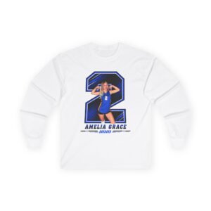 Amelia Grace Unisex Cotton Long Sleeve Tee - Image 2