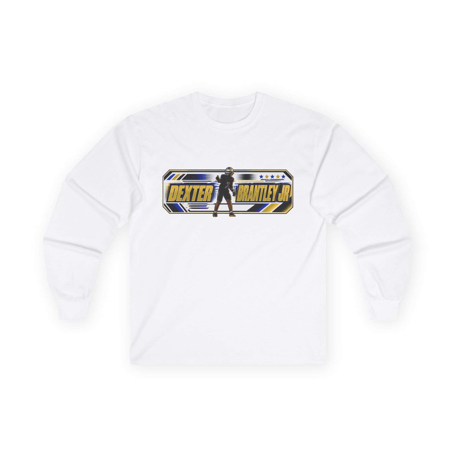 Dexter Brantley Jr, Unisex Cotton Long Sleeve Tee - Image 2