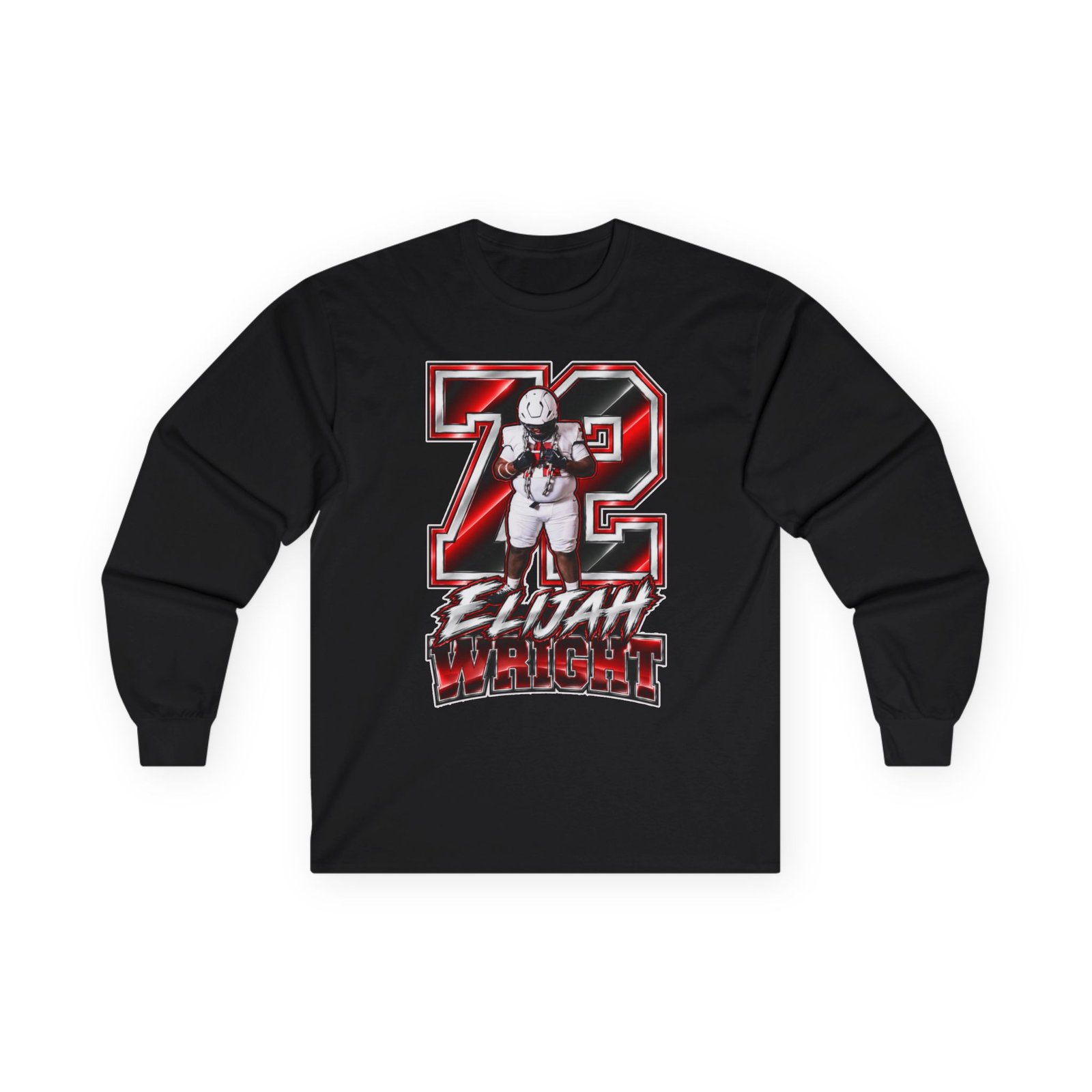 Elijah Wright  Unisex Cotton Long Sleeve Tee - Image 1