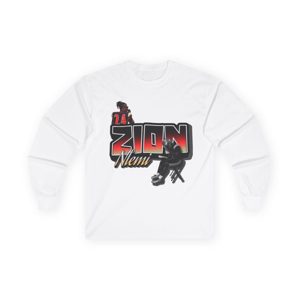 Zion Ntemi Unisex Cotton Long Sleeve Tee