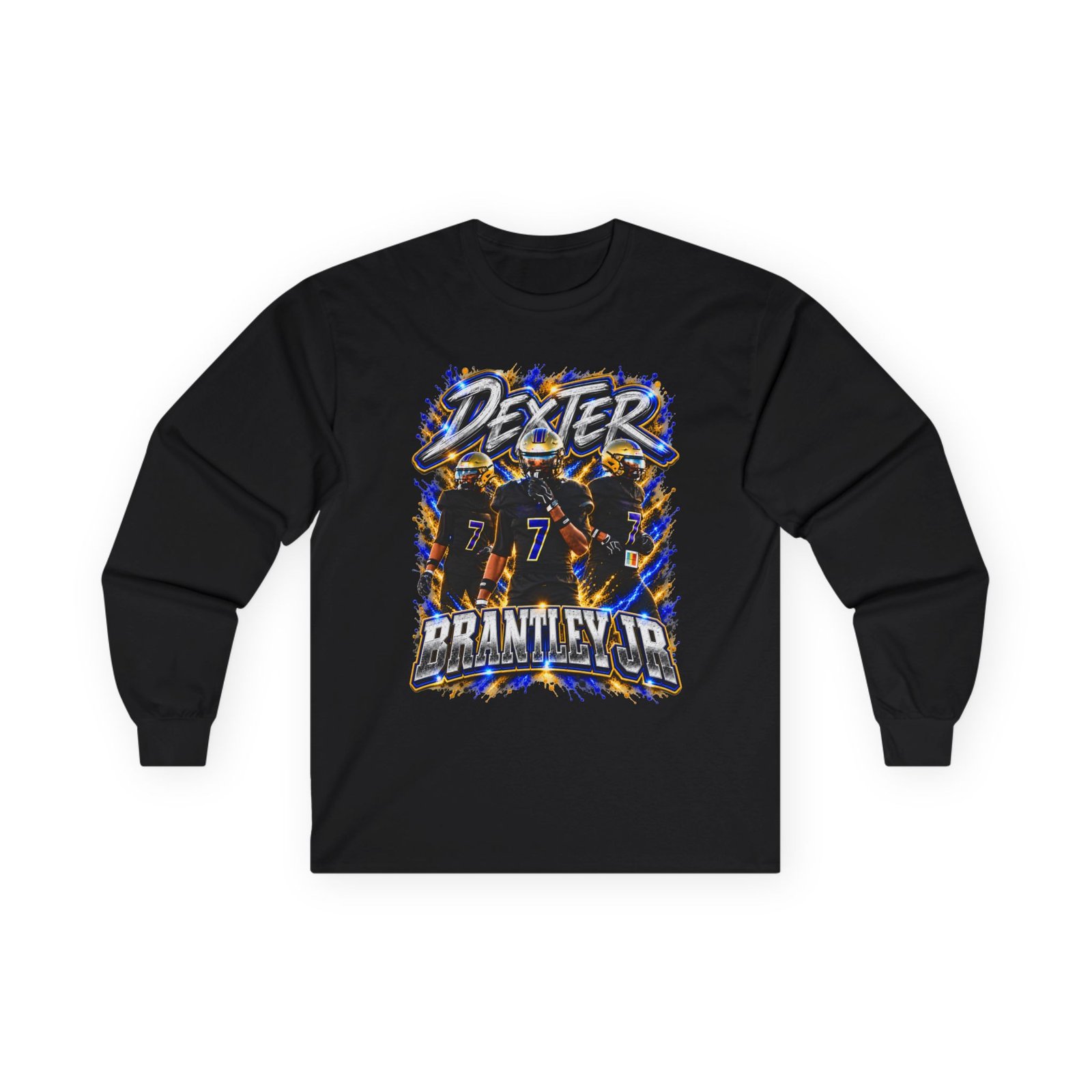 Dexter Brantley Jr, Unisex Cotton Long Sleeve Tee - Image 1