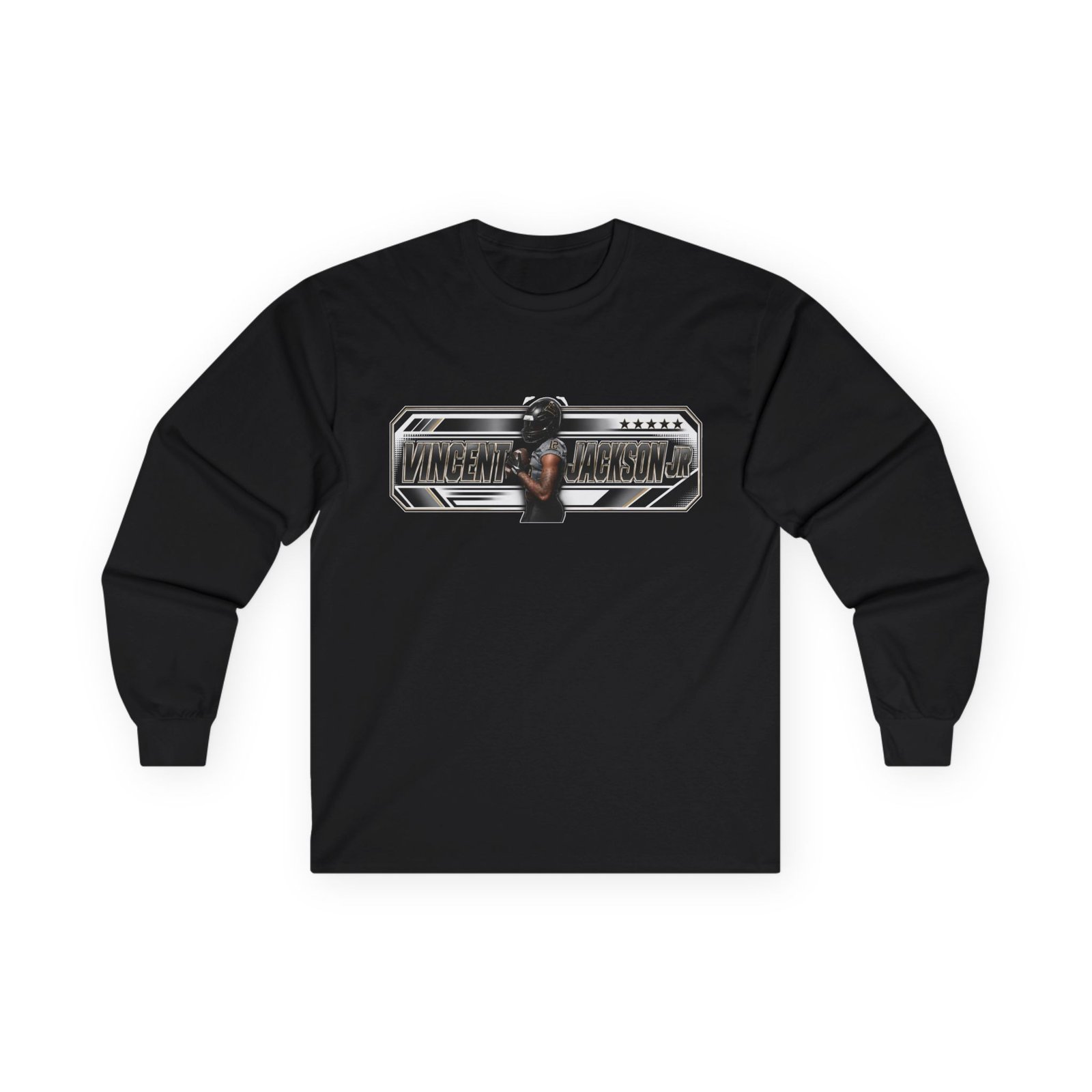 Vincent Jackson Jr Unisex Cotton Long Sleeve Tee - Image 1