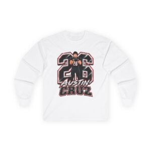 Austin Cruz Unisex Cotton Long Sleeve Tee - Image 2