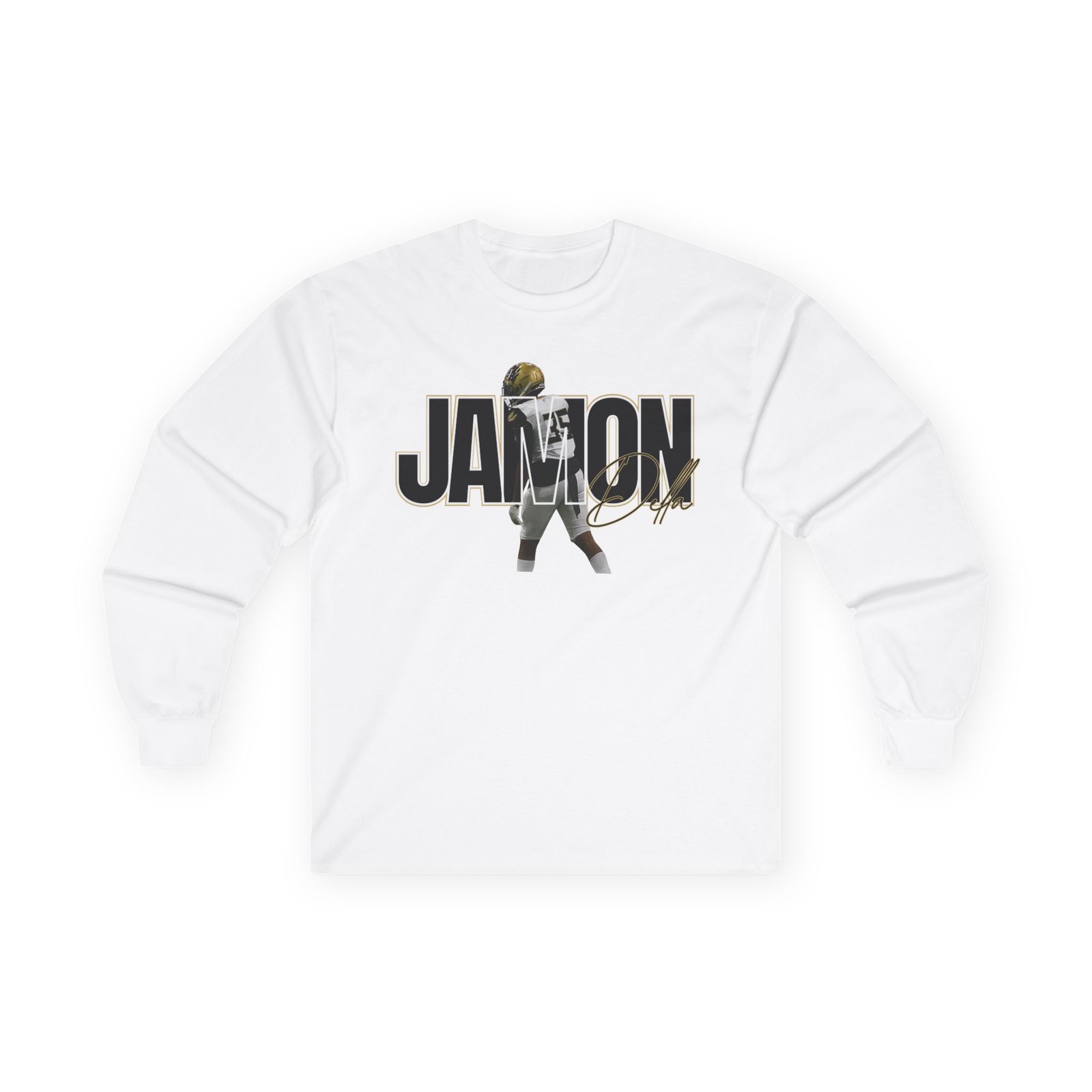 Jamon Della Unisex Cotton Long Sleeve Tee - Image 2
