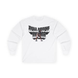 Bellarose Mason Unisex Cotton Long Sleeve Tee - Image 2