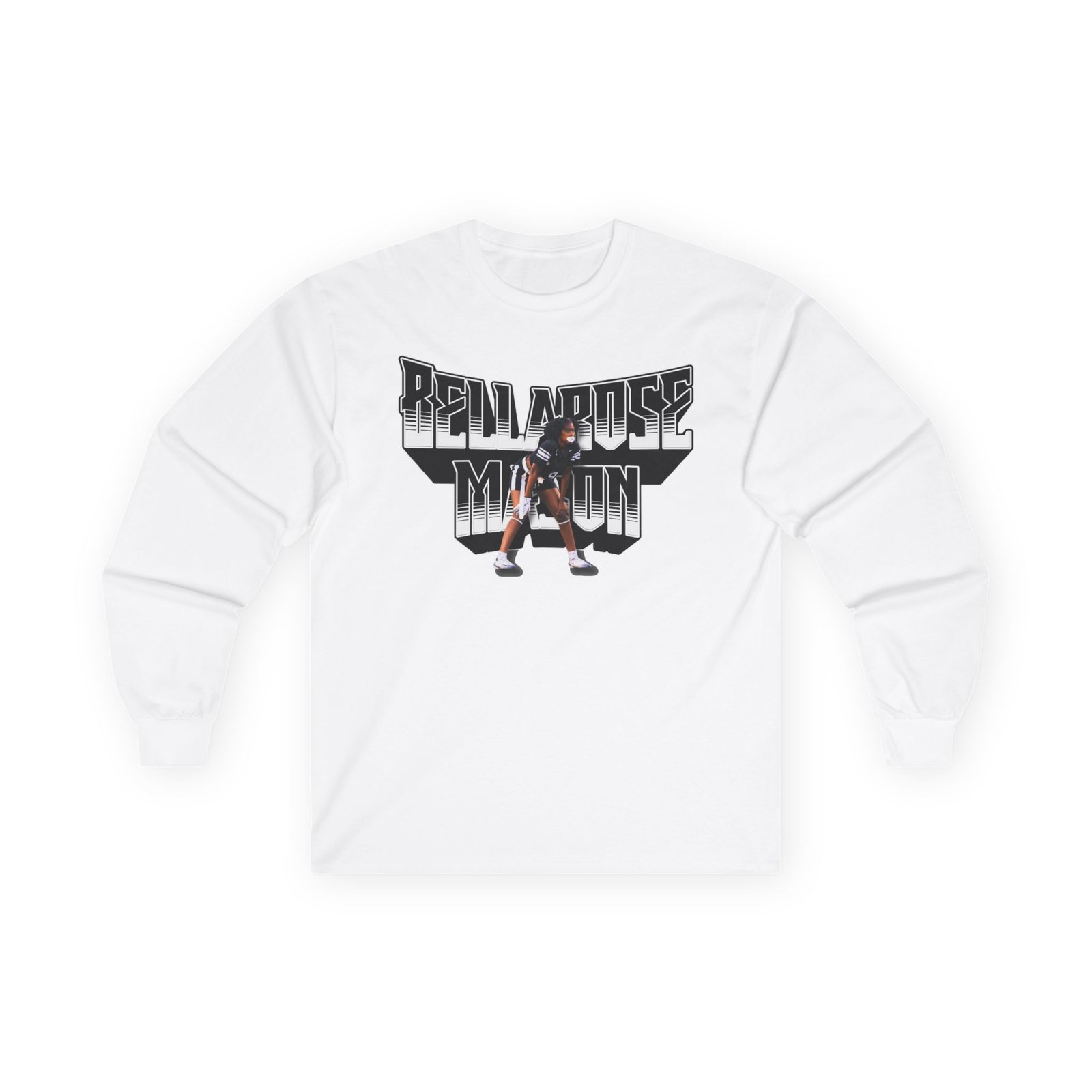Bellarose Mason Unisex Cotton Long Sleeve Tee - Image 2