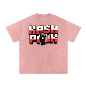 Kash Polk Snow Washed Oversized TEE - Image 5