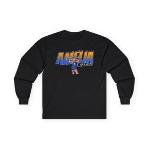 Amelia Grace Unisex Cotton Long Sleeve Tee - Image 1