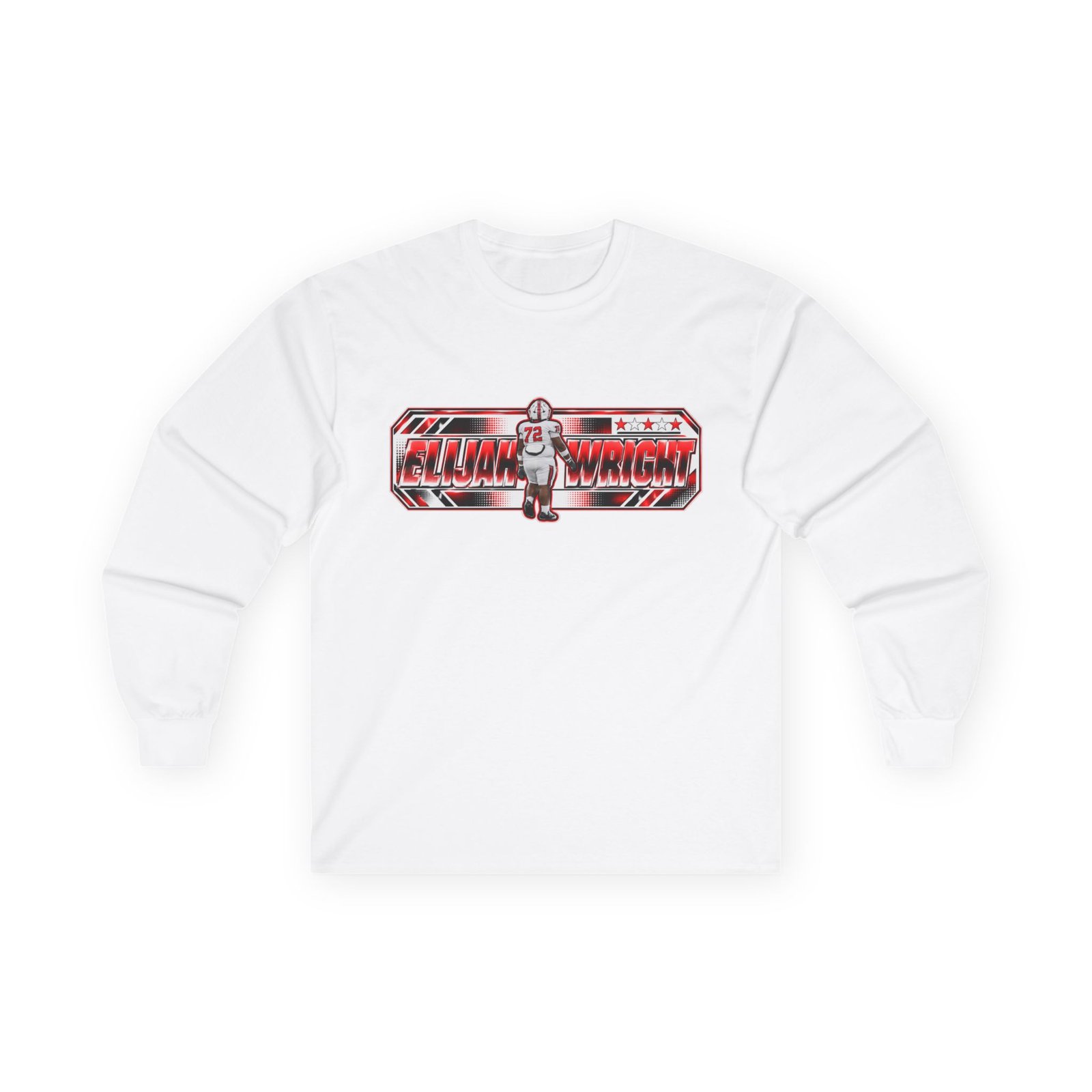 Elijah Wright  Unisex Cotton Long Sleeve Tee - Image 2