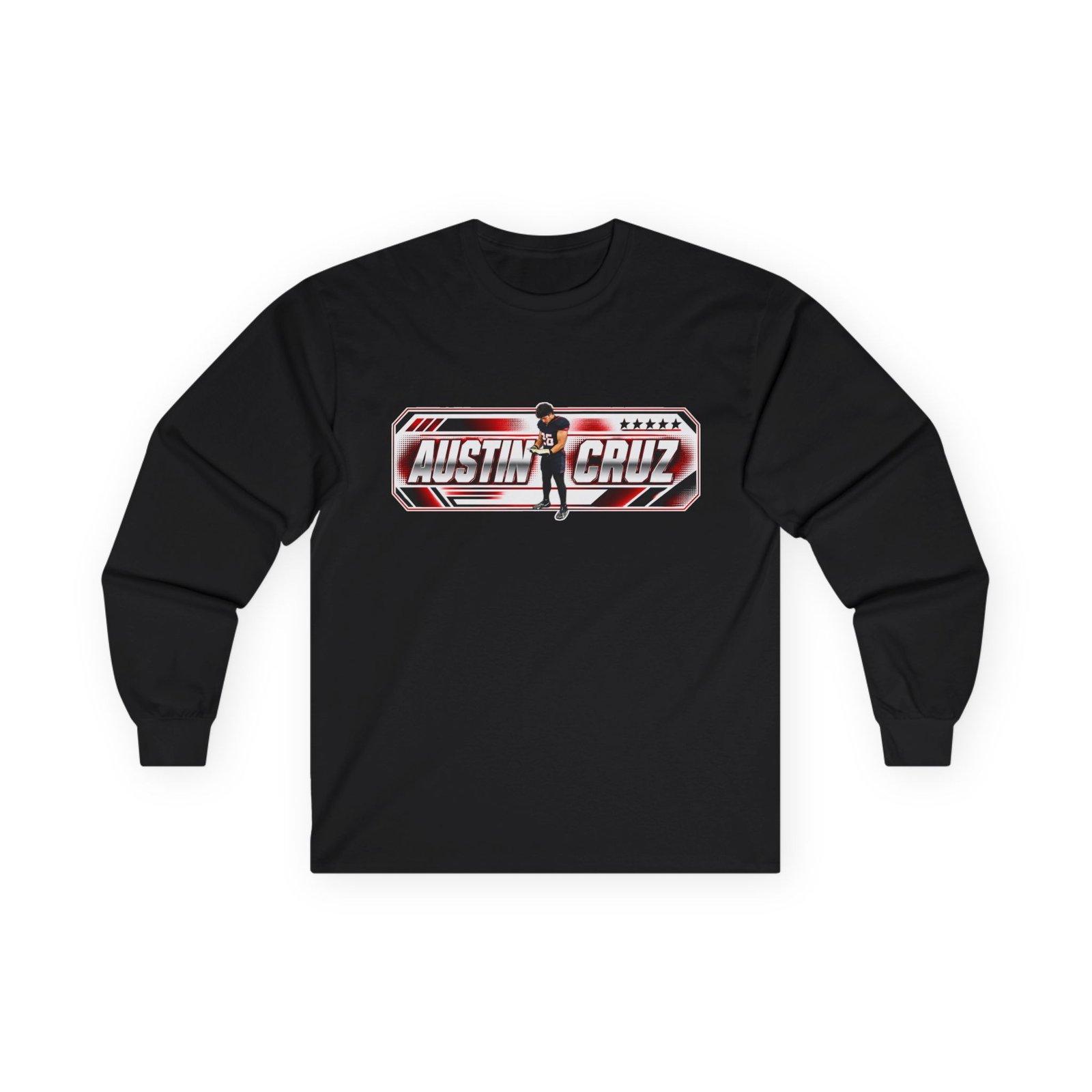 Austin Cruz Unisex Cotton Long Sleeve Tee - Image 1