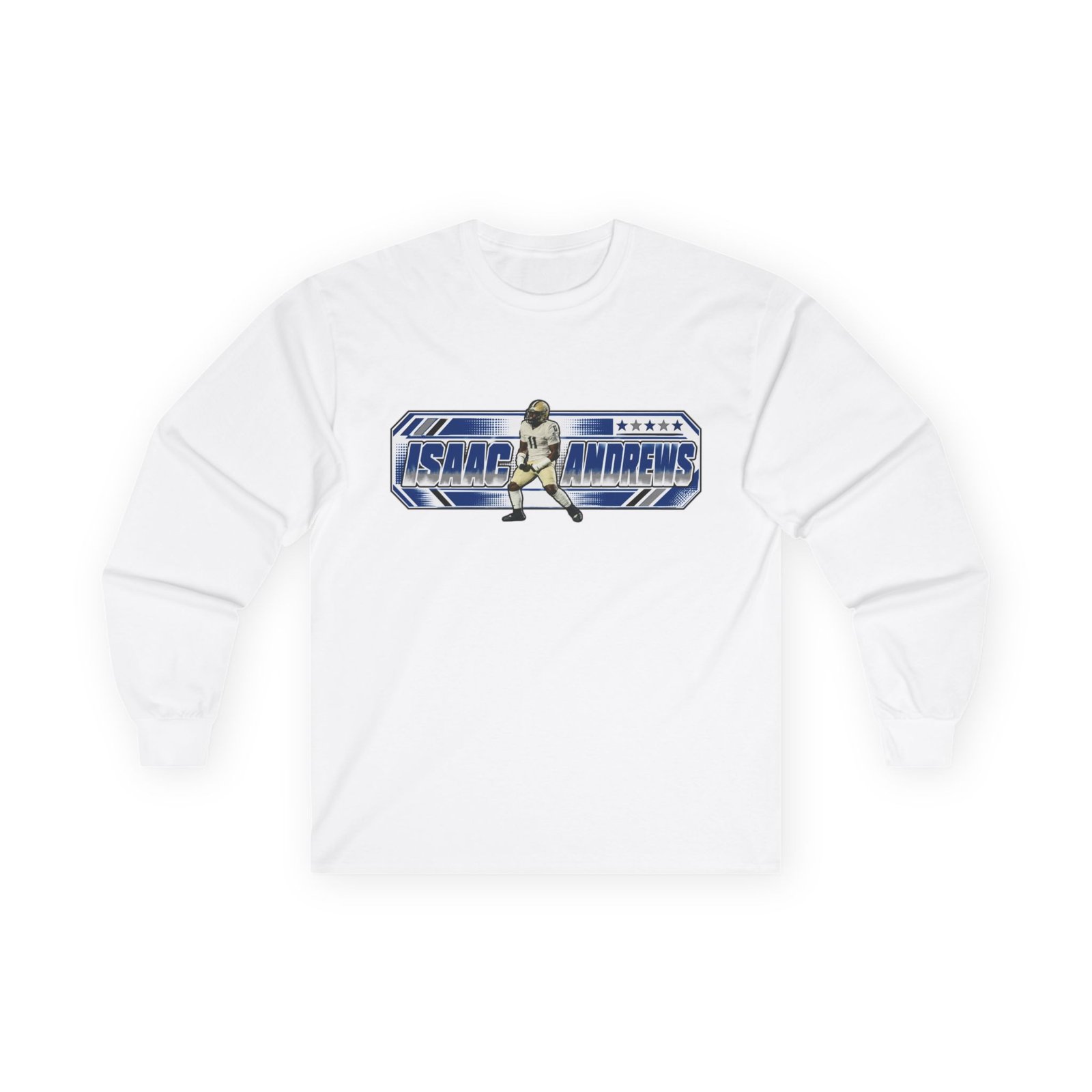 Isaac Andrews   Unisex Cotton Long Sleeve Tee - Image 2