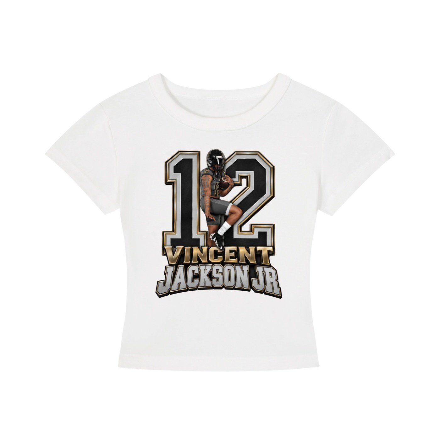 Vincent Jackson Jr Women's CropTop - Image 2