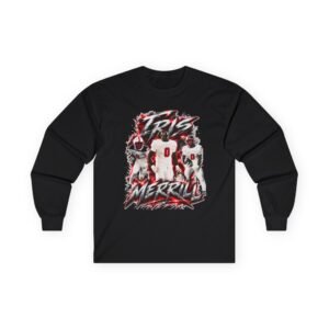 Iris Merrill Unisex Cotton Long Sleeve Tee - Image 1