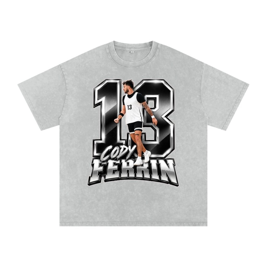 Cody Ferrin  Snow Washed Oversized TEE