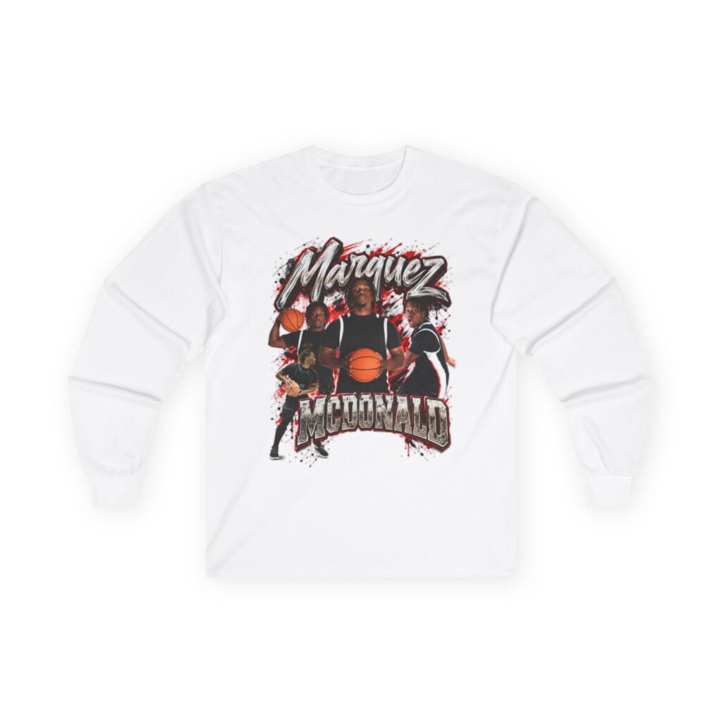 Marquez Mcdonald Unisex Cotton Long Sleeve Tee