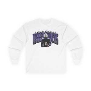Darrell owens jr Unisex Cotton Long Sleeve Tee - Image 2