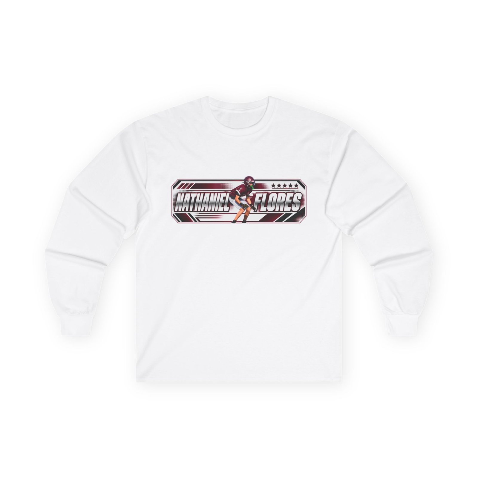 Nathaniel Flores Unisex Cotton Long Sleeve Tee - Image 2