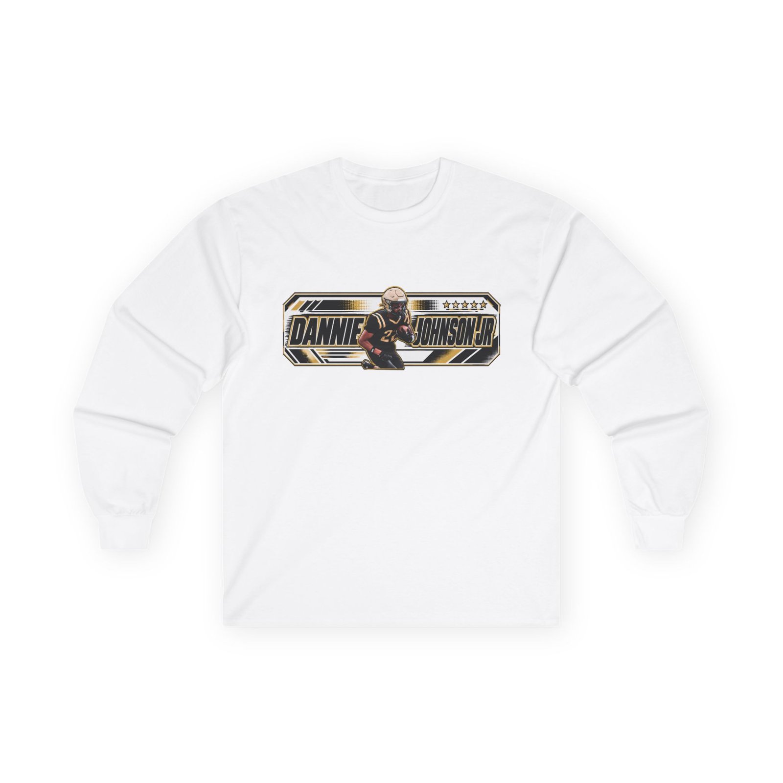 Dannie Johnson jr Unisex Cotton Long Sleeve Tee - Image 2