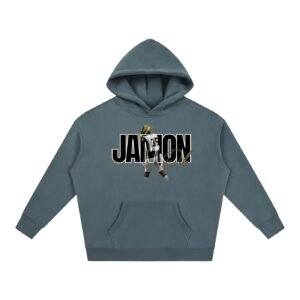 Jamon Della Oversize Fleeced Hoodie - Image 4