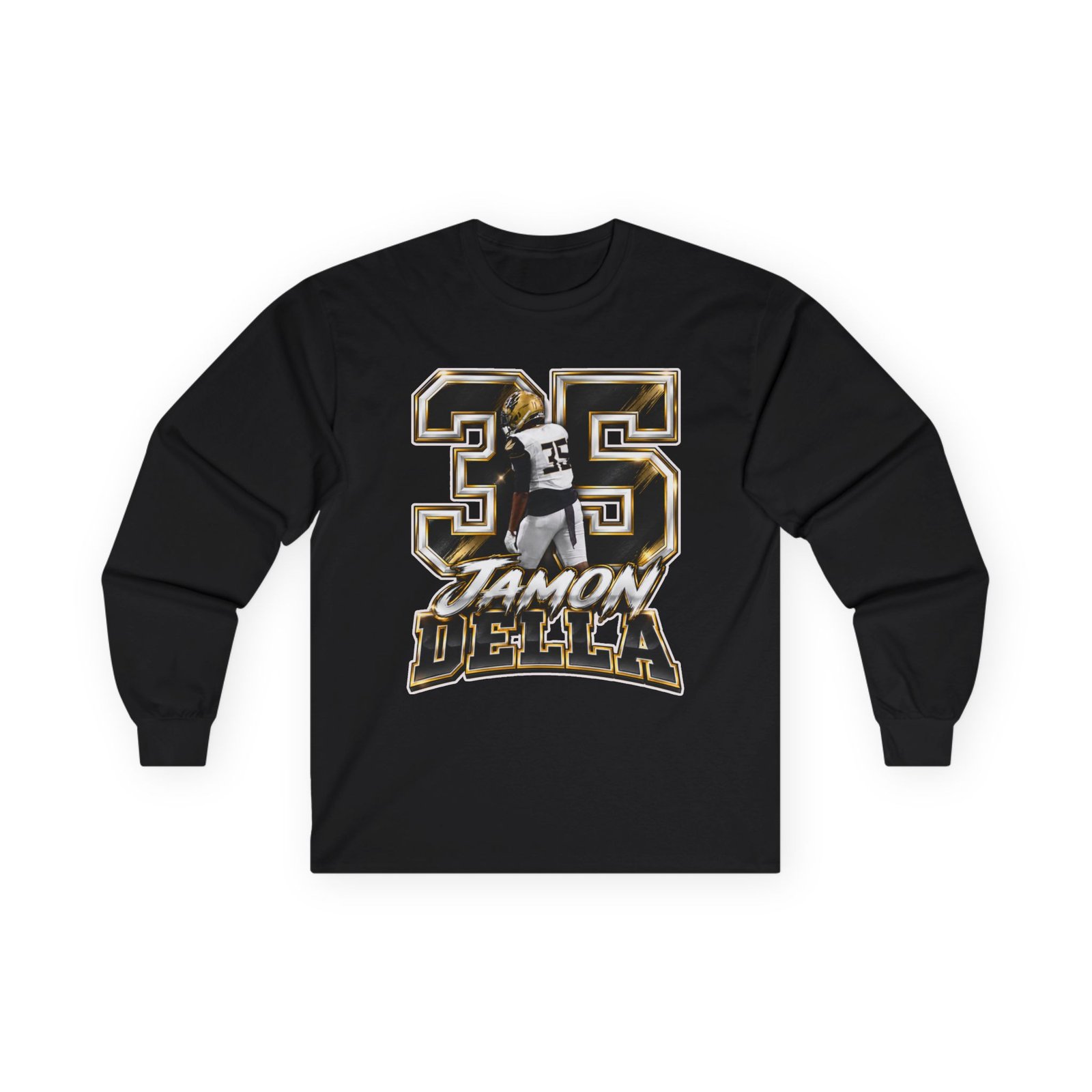 Jamon Della Unisex Cotton Long Sleeve Tee - Image 1