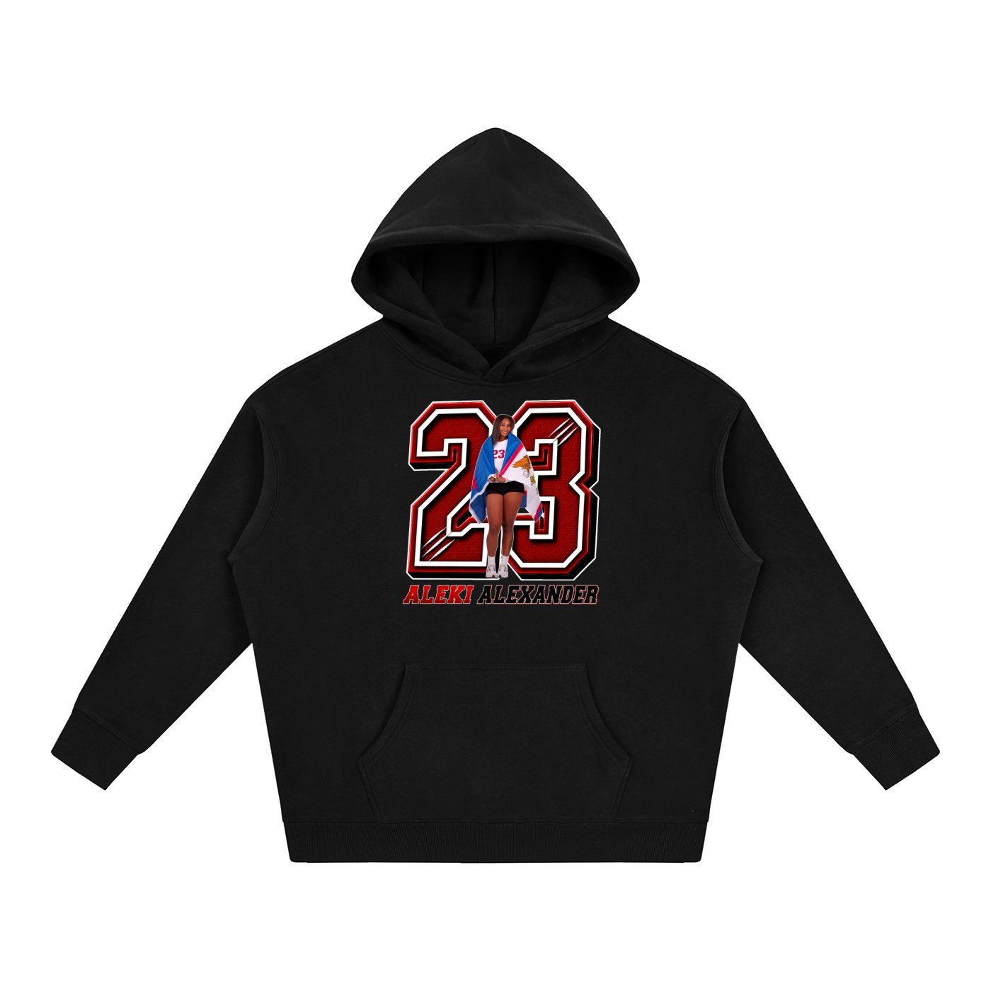 Aleki Alexander Oversize Fleeced Hoodie - Image 1
