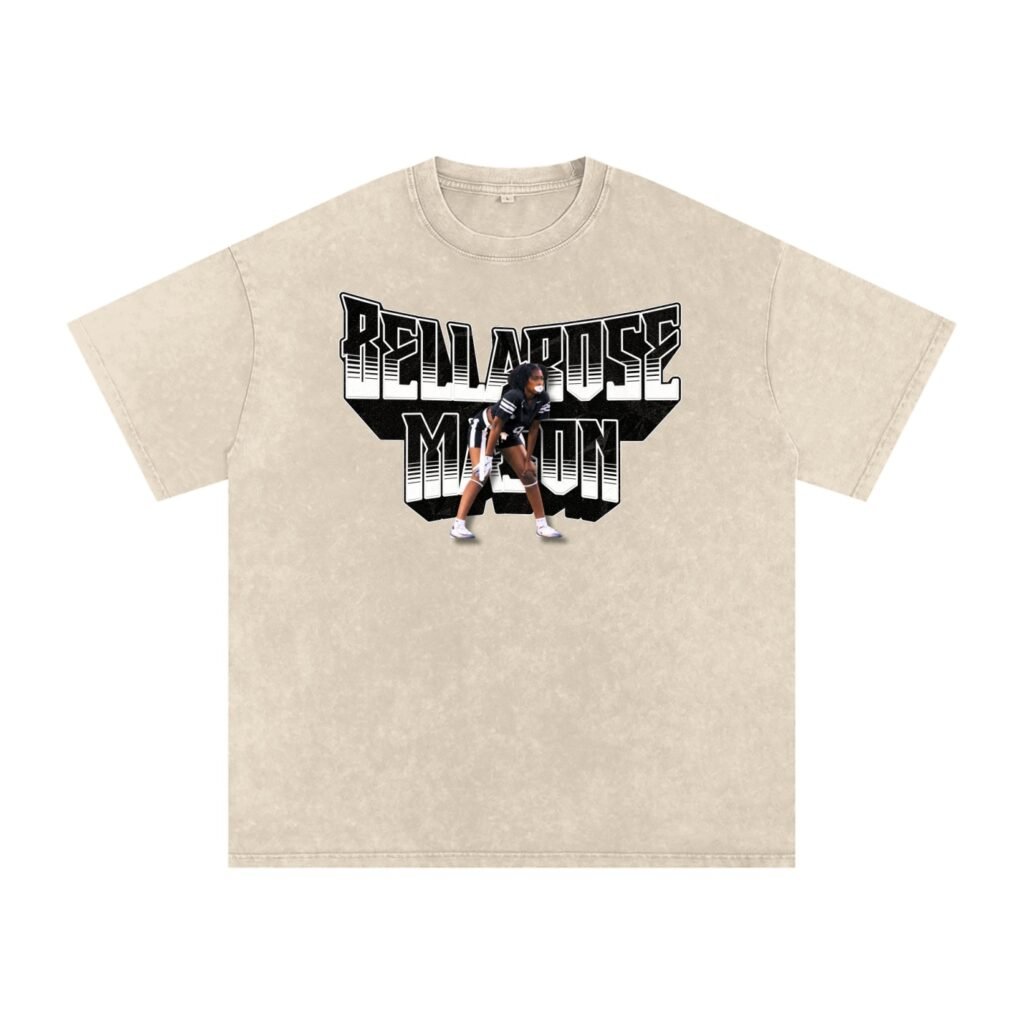 Bellarose Mason Snow Washed Oversized TEE