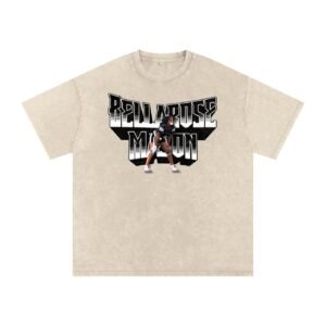 Bellarose Mason Snow Washed Oversized TEE - Image 2