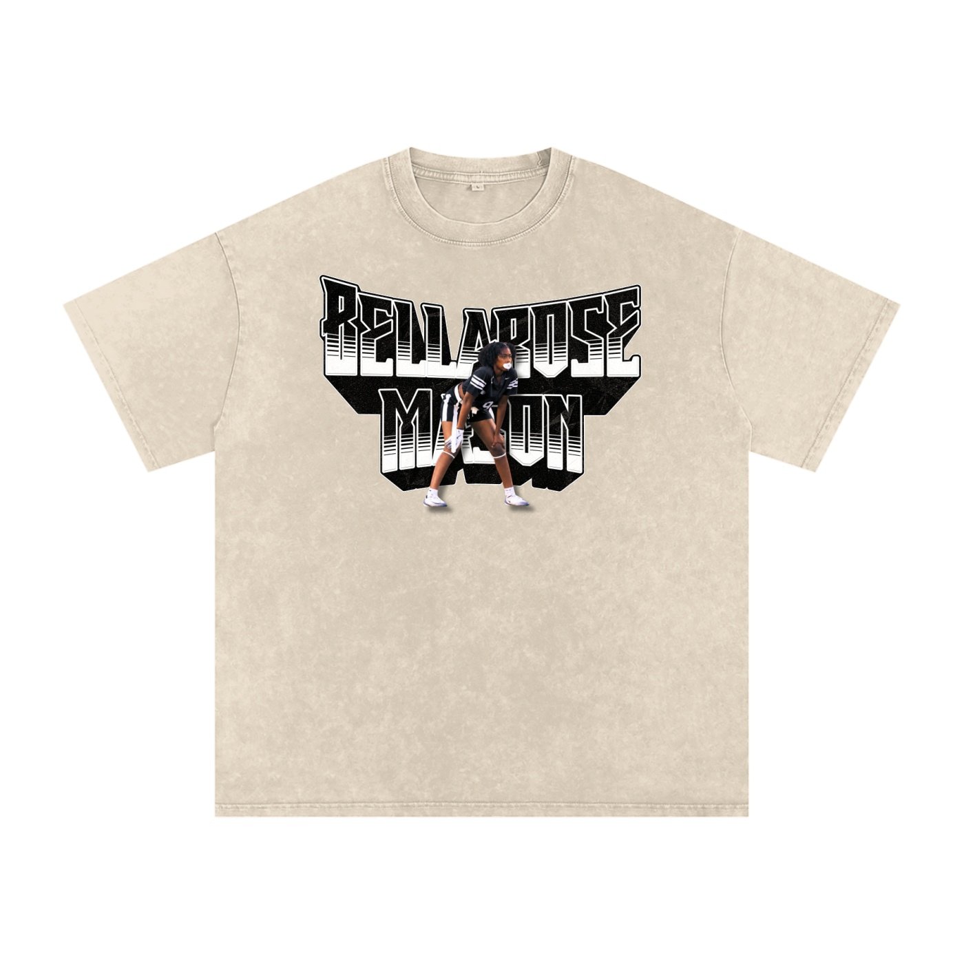 Bellarose Mason Snow Washed Oversized TEE - Image 2