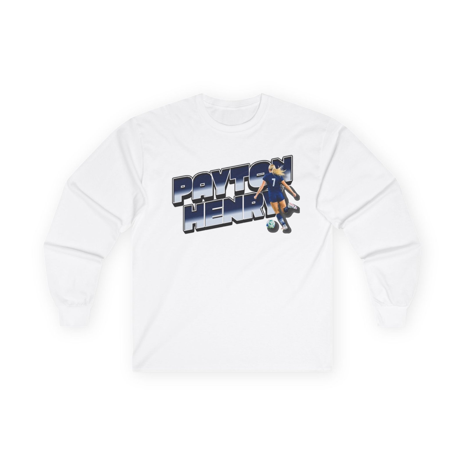 Payton Henry  Unisex Cotton Long Sleeve Tee - Image 2