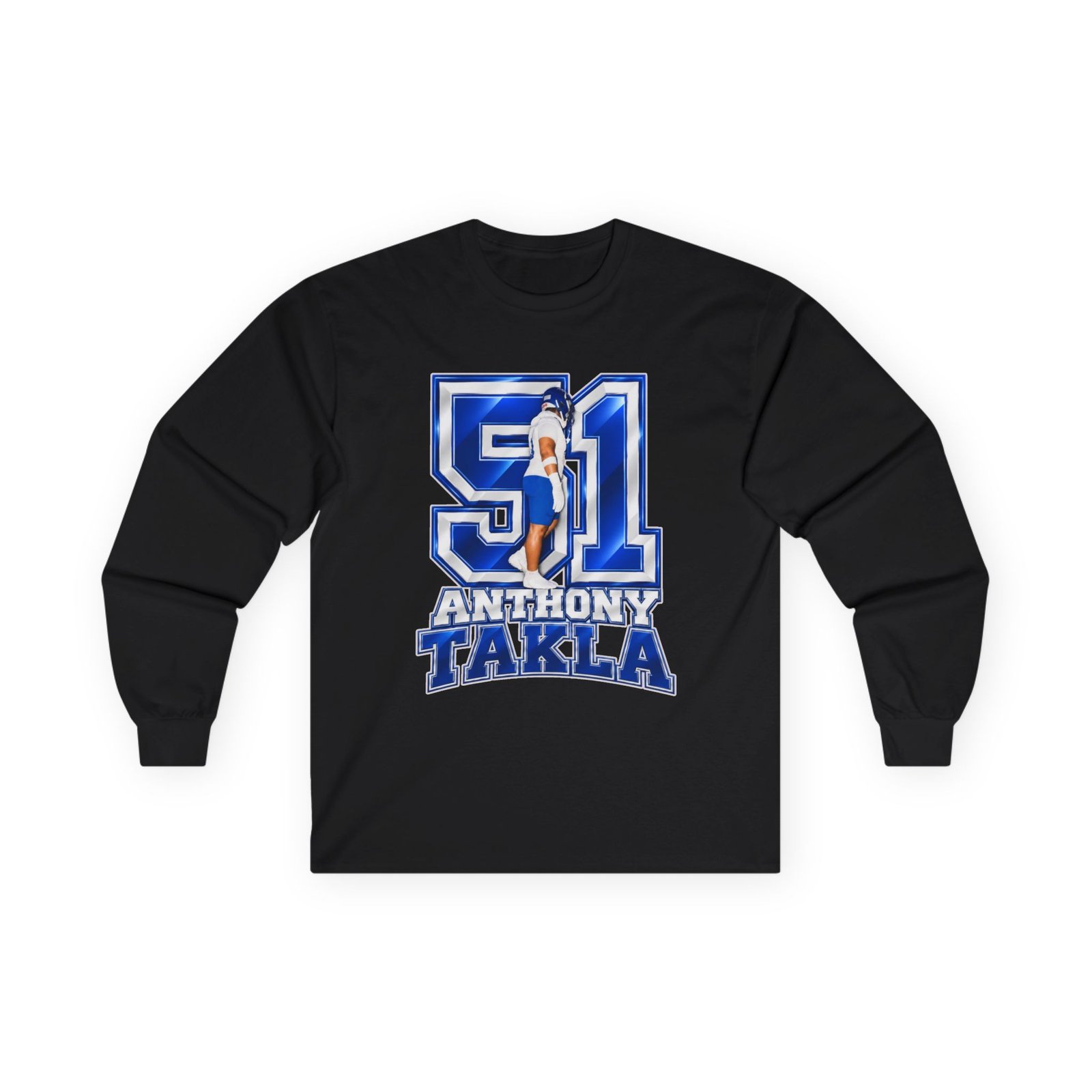 Anthony Takla Unisex Cotton Long Sleeve Tee - Image 1